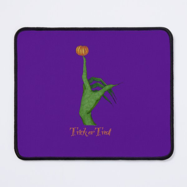 Item preview, Trick or Treat Green Witch Hand with pumpkin designed and sold by BHG Art & Designs.