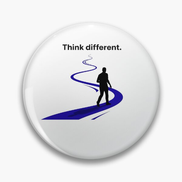 Item preview,  Think Different Motivational Quote Design designed and sold by UrbanPopDesigns.