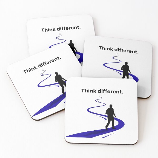 Item preview,  Think Different Motivational Quote Design designed and sold by UrbanPopDesigns.