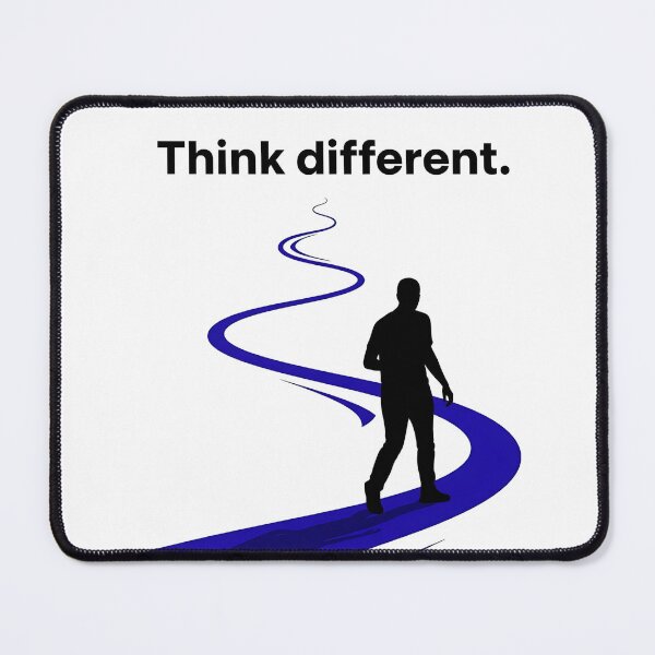 Item preview, Think Different Motivational Quote Design designed and sold by UrbanPopDesigns.