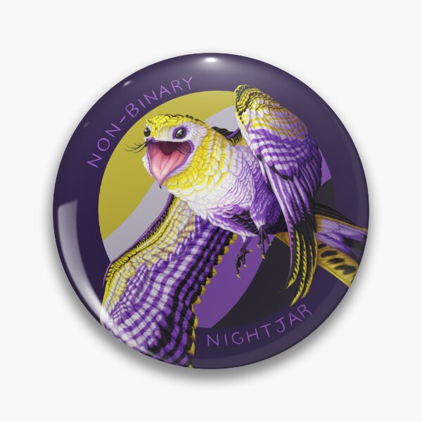 Item preview, Non-Binary Nightjar (with text) designed and sold by R.A.  Faller.