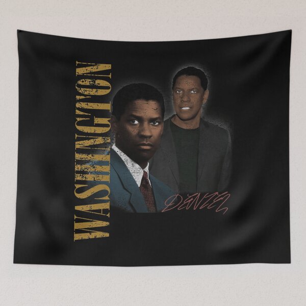 Item preview, Denzel Washington Tribute Vintage Bootleg Design designed and sold by TwoheyLozen.