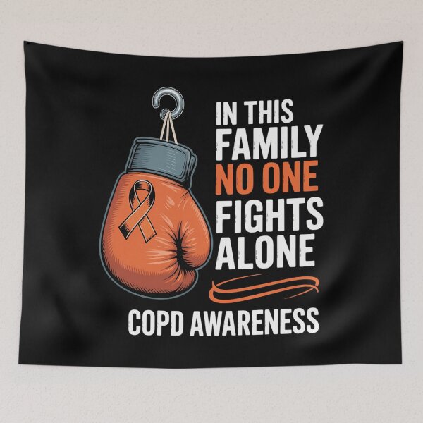 Item preview, COPD Awareness Month Gloves orange Ribbon designed and sold by aidenpier.