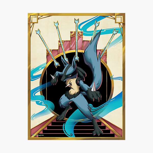 Aura and Bone Rush Photographic Print