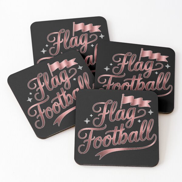 Item preview, Pink Metallic Flag Football designed and sold by JediKittenWars.