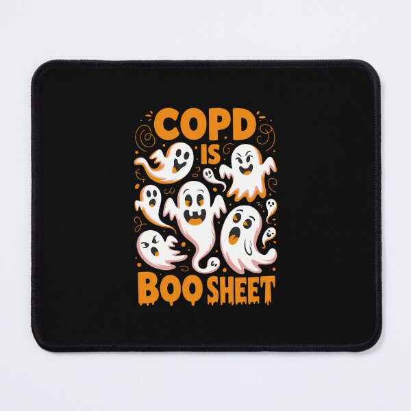 Item preview, COPD is Boo Sheet Orange Boos Funny Halloween Ghost designed and sold by aidenpier.