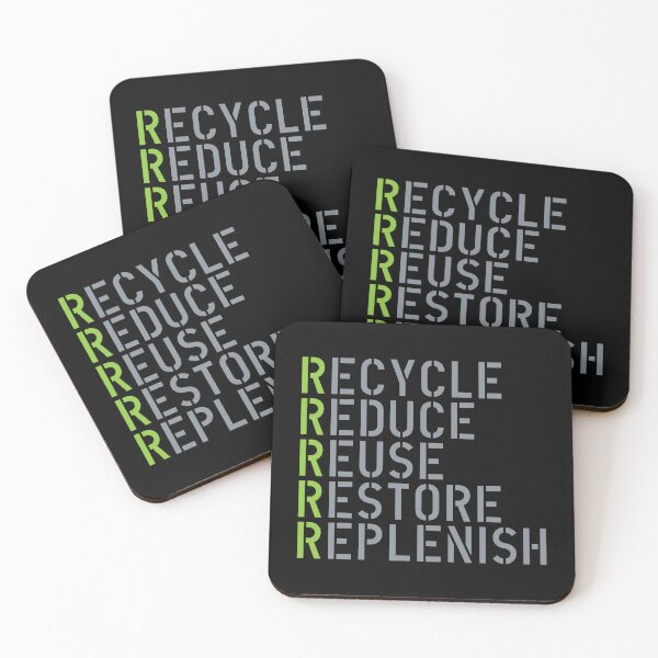 Item preview, Recycle  Reduce  Reuse  Restore Replenish  designed and sold by The Common Tee.