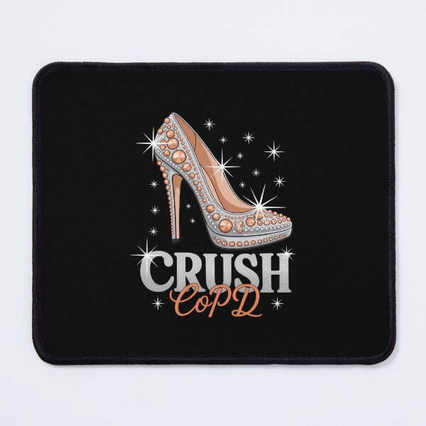 Item preview, Crush COPD Twinkle Ribbon Support designed and sold by aidenpier.