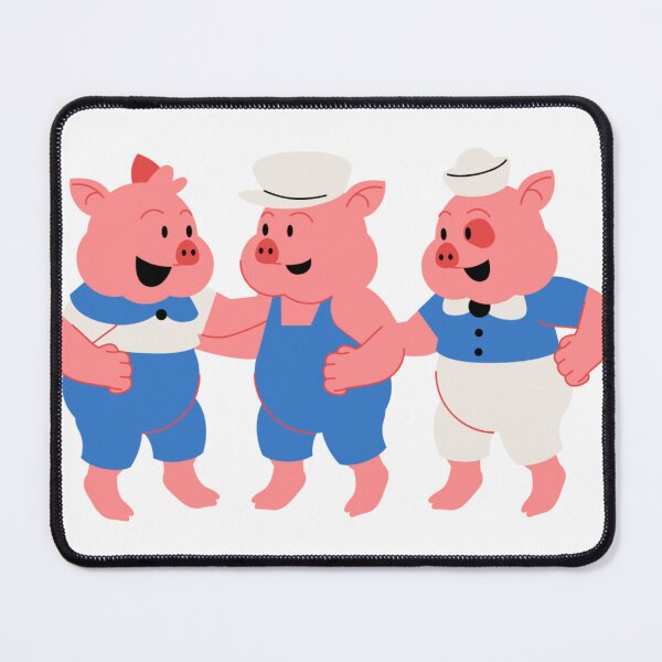 Item preview, 3 Piggy friends designed and sold by Musky-creatives.