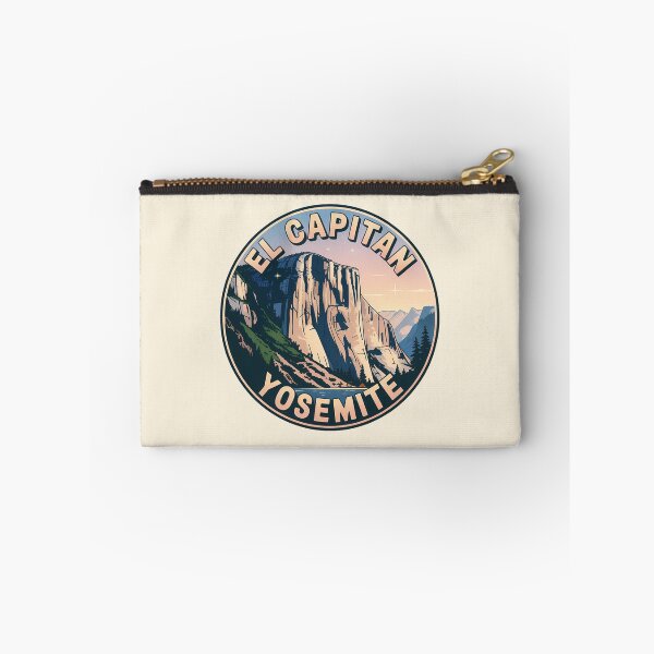 Item preview, Retro Sunset Badge El Capitan Yosemite Sticker designed and sold by Horizon Tales.