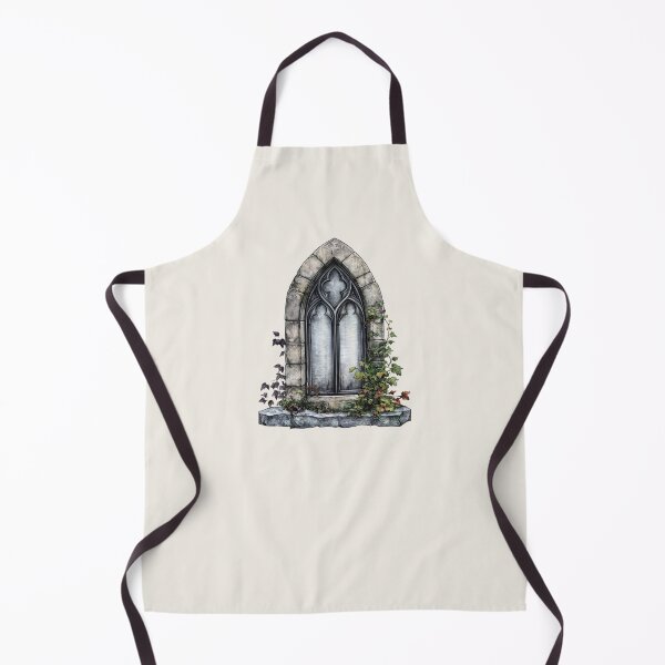 Item preview, Gothic window with foliage designed and sold by FatBirdie.