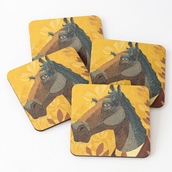 Item preview, Horse in Suit Van Gogh Style designed and sold by Inkspaced.