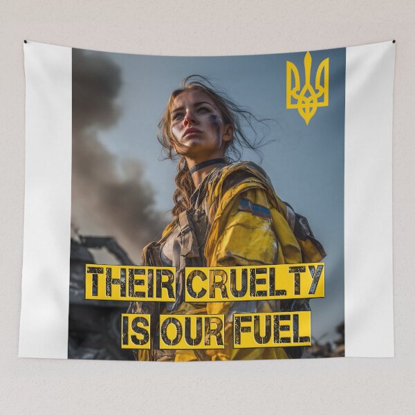 Item preview, Brave Ukraine Art designed and sold by Quantum Immortality.