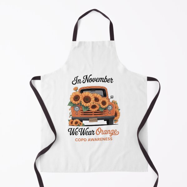 Item preview, Gnome In November We Wear Orange Ribbon COPD Awareness designed and sold by aidenpier.