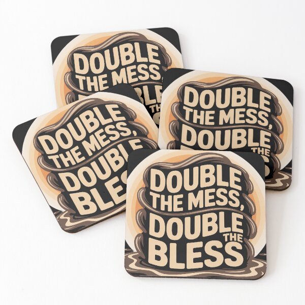 Item preview, Double the Mess Double the Bless designed and sold by LaBanana-Art.