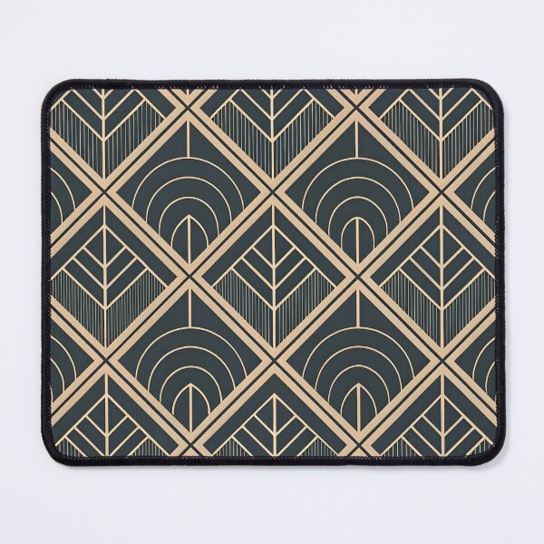 Item preview, Black and silver modern pattern designed and sold by trendspatterns.