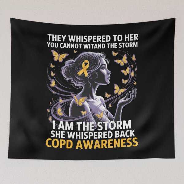Item preview, I Am The Storm COPD Awareness designed and sold by aidenpier.