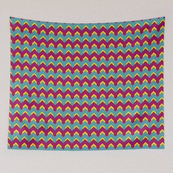 Item preview, Pink and petrol rhythm designed and sold by monika-holle.