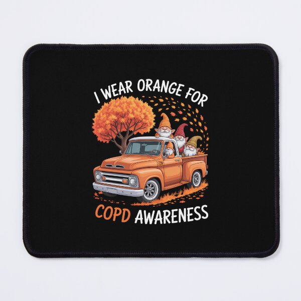Item preview, I wear Orange Gnome Ribbon Truck for COPD Awareness Month designed and sold by aidenpier.