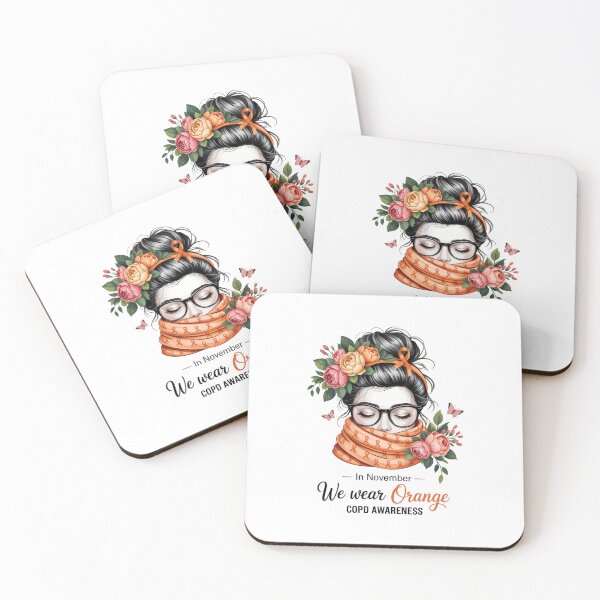 Item preview, In November We Wear Orange Messy Bun COPD Awareness designed and sold by aidenpier.