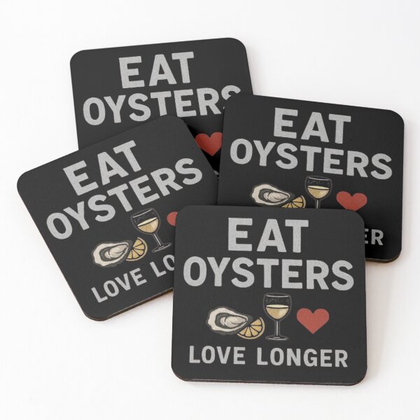 Item preview, eat oysters lover longer  designed and sold by hautehub.