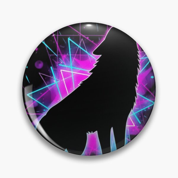 Item preview, Cyber Howl- Retro wave  designed and sold by Too Kool Designing .