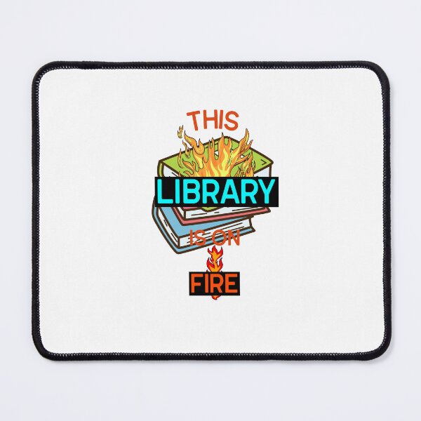 Item preview, Too Hot for the Library designed and sold by celestialseastc.