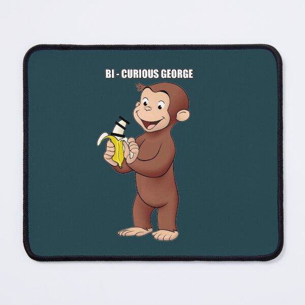 Item preview, Bi-curious George  designed and sold by PendantsRS.
