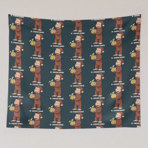Item preview, Bi-curious George  designed and sold by PendantsRS.