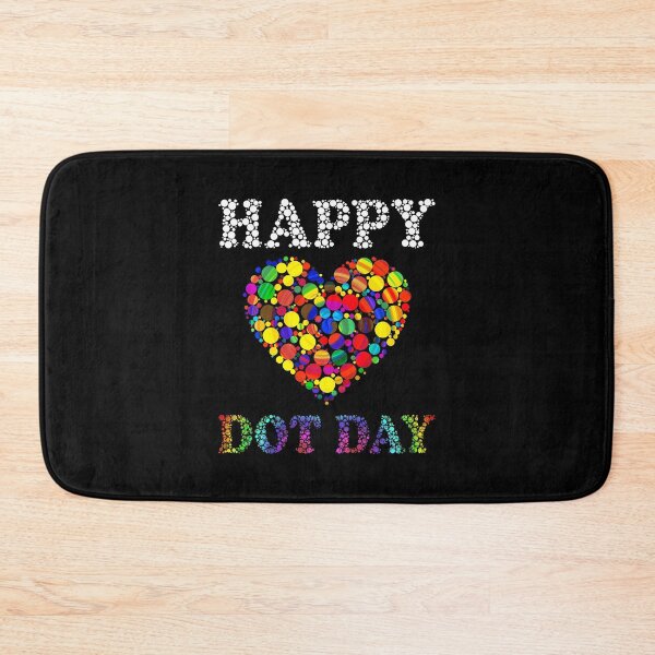 Item preview, Happy Dot Day Colorful Polka Dot Heart International Dot Day designed and sold by chung2525.
