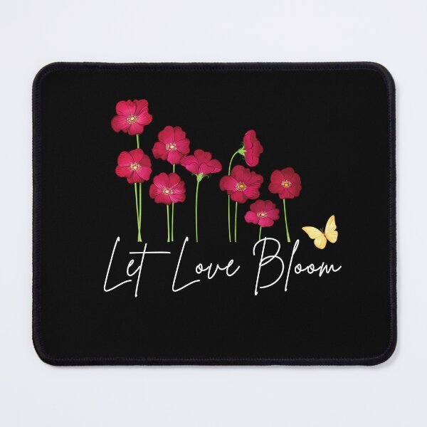 Item preview, Let Love Bloom Floral Graphic designed and sold by BlackTeesArt1.