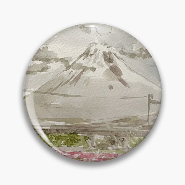 Item preview, Mt. Fuji, Flowers and All designed and sold by Nikandcraft.