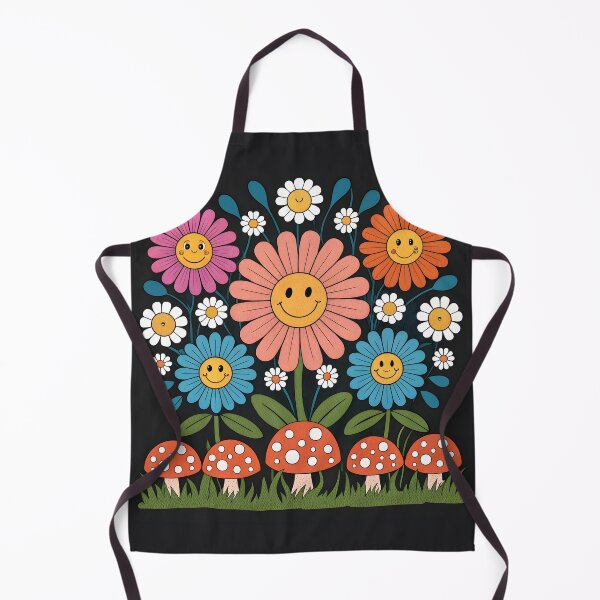 Item preview, Smiling flowers designed and sold by trendspatterns.