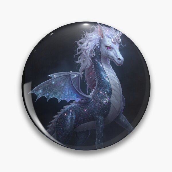 Artikelvorschau, Fantasy Einhorn Kreatur schuppig mythisch geflügelt Kunst entworfen und verkauft von PEC-Studio.