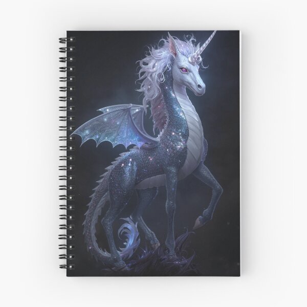 Item preview, Fantasy Unicorn Creature Scaly Mythical Winged Art designed and sold by PEC-Studio.