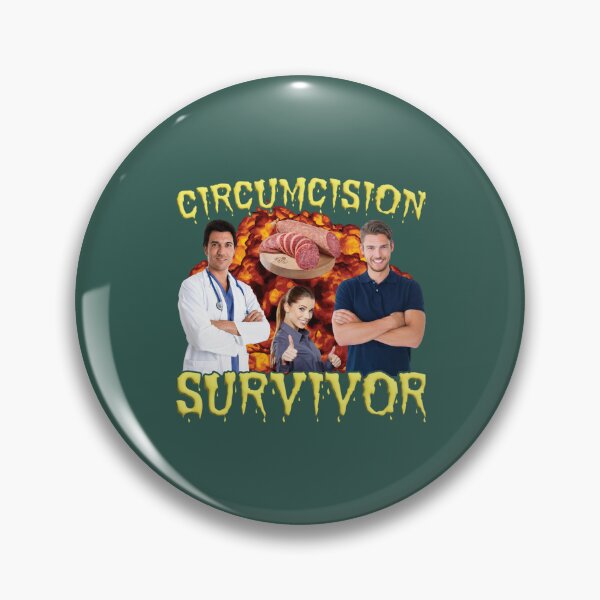 Item preview, Circumcision Survivor designed and sold by PendantsRS.