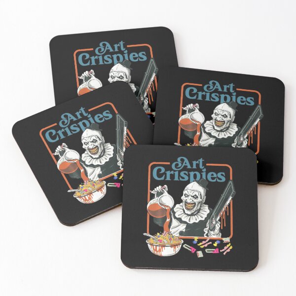 Item preview, Art Crispies Horror Creepy Circus Scary Clown Halloween designed and sold by chung2525.