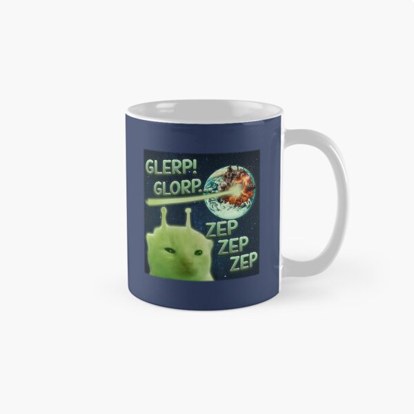 Item preview, Glorp Funny Alien Cat Brainrot Meme designed and sold by PendantsRS.