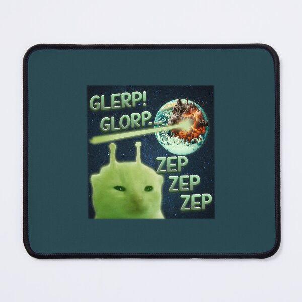Item preview, Glorp Funny Alien Cat Brainrot Meme designed and sold by PendantsRS.