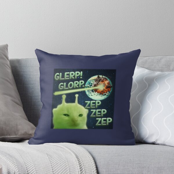 Item preview, Glorp Funny Alien Cat Brainrot Meme designed and sold by PendantsRS.