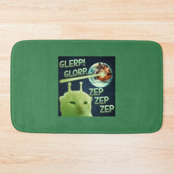 Item preview, Glorp Funny Alien Cat Brainrot Meme designed and sold by PendantsRS.