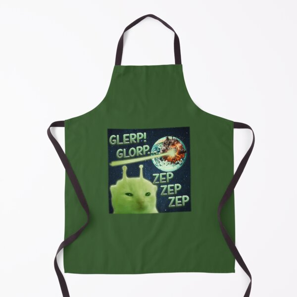 Item preview, Glorp Funny Alien Cat Brainrot Meme designed and sold by PendantsRS.
