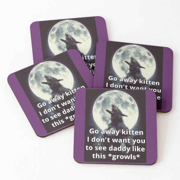 Item preview, Go Away Kitten Alpha Werewolf Ironic designed and sold by PendantsRS.