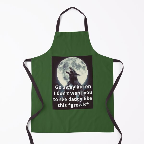 Item preview, Go Away Kitten Alpha Werewolf Ironic designed and sold by PendantsRS.