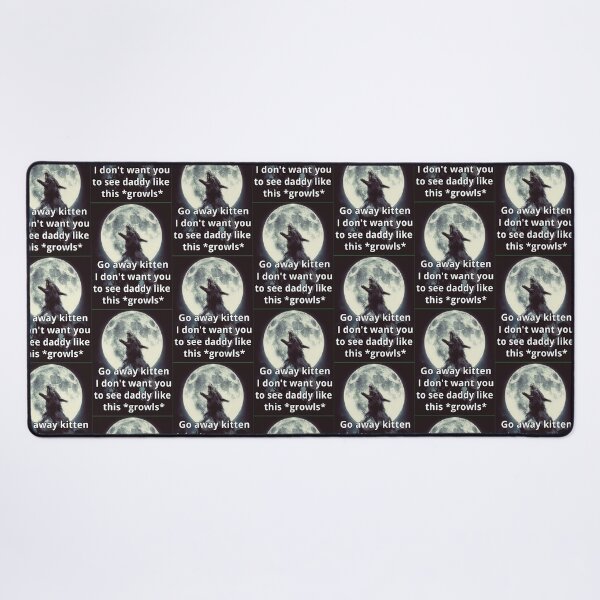 Item preview, Go Away Kitten Alpha Werewolf Ironic designed and sold by PendantsRS.