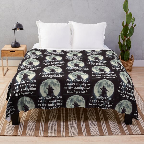 Item preview, Go Away Kitten Alpha Werewolf Ironic designed and sold by PendantsRS.