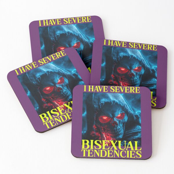 Item preview, I Have Bisexual Tendencies Funny Hard Skeleton designed and sold by PendantsRS.