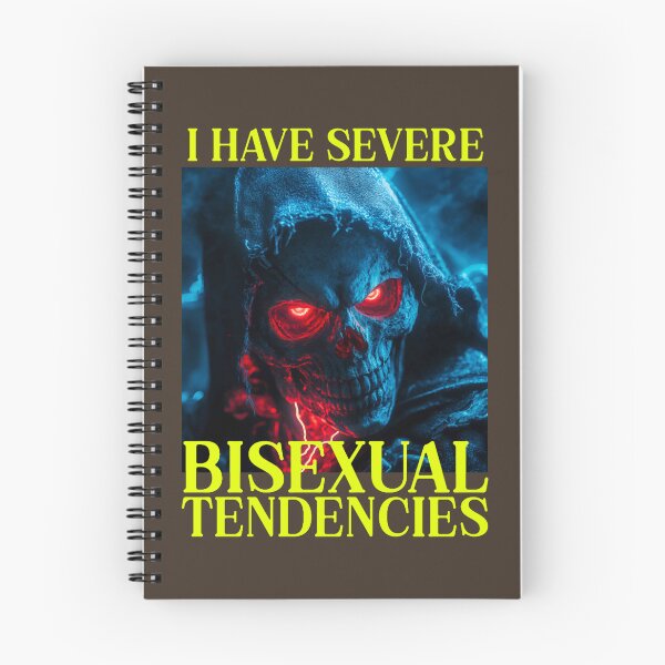 Item preview, I Have Bisexual Tendencies Funny Hard Skeleton designed and sold by PendantsRS.
