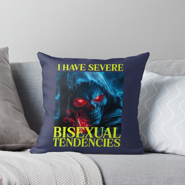 Item preview, I Have Bisexual Tendencies Funny Hard Skeleton designed and sold by PendantsRS.