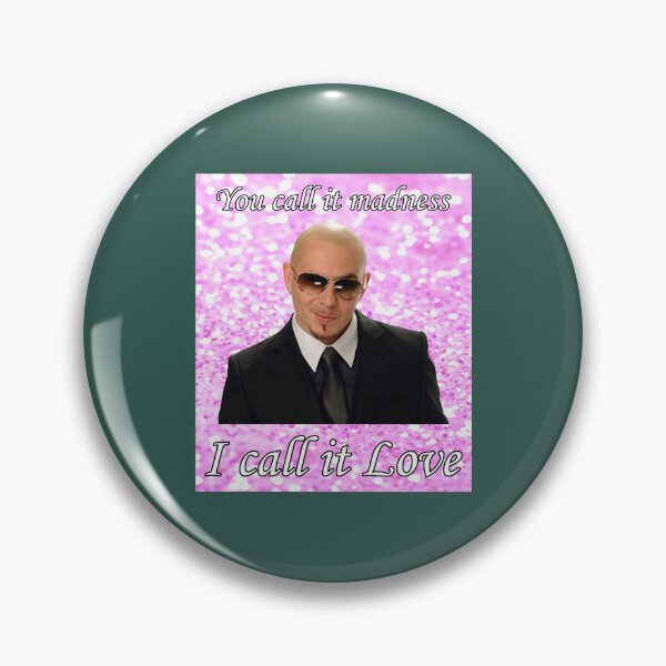 Item preview, Mr Worldwide Pitbull Cursed Meme designed and sold by PendantsRS.